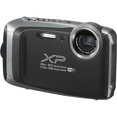 Фотоаппарат Fujifilm FinePix XP130 Dark Silver (16.4Mp/5x/FullHD/Wi-Fi/BT)