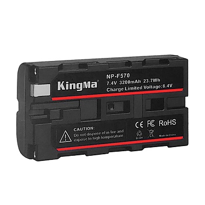 Аккумулятор Kingma KM-NP-F570 3200mAh для Blackmagic BMPCC 6k Pro