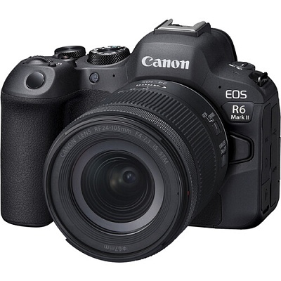 Фотоаппарат беззеркальный Canon EOS R6 Mark II Kit RF 24-105mm f/4-7.1 IS STM