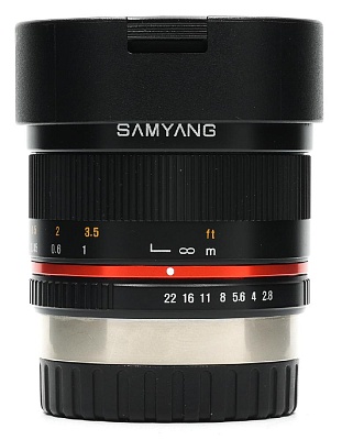 Объектив комиссионный Samyang MF 8mm f/2.8 UMC Fish-eye II Fujifilm X (б/у, гарантия 14 дней, S/N F3