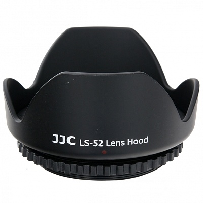 Бленда JJC LS-52, пластиковая для объектива 52mm