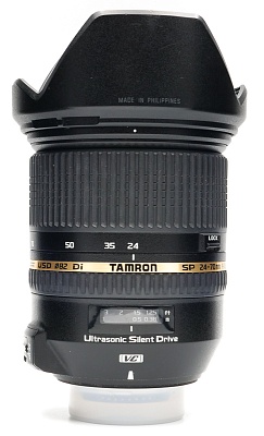 Объектив комиссионный Tamron SP 24-70mm f/2.8 Di VC USD Nikon F (б/у, гарантия 14 дней, S/N 037053)