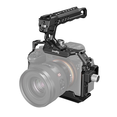 Комплект SmallRig 3668B для камеры Sony A7SIII, клетка, верхняя ручка и фиксатор кабеля