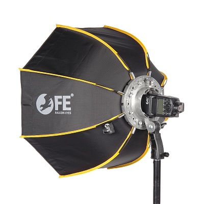 Октобокс Falcon Eyes StrobMaster 60, (диаметр 60см), с держателем для накамерных вспышек