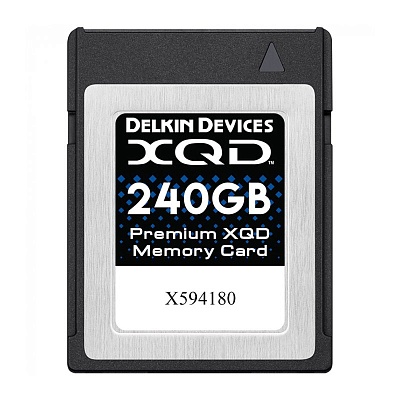Карта памяти Delkin XQD 240GB R440/W400MB/s (DDXQD-240GB)