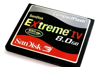 Карта памяти комиссионная Sandisk CF 8GB Extreme (б/у, гарантия 14 дней)