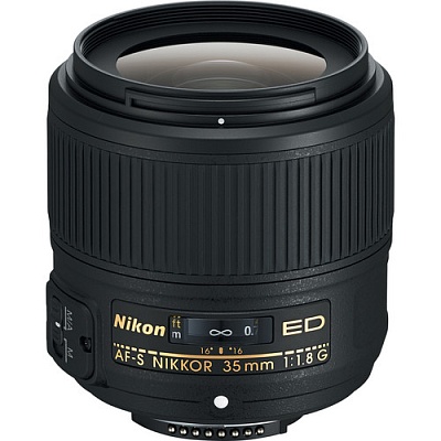 Объектив Nikon 35mm f/1.8G ED AF-S Nikkor