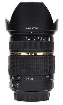Объектив комиссионный Tamron SP AF 28-75mm f/2.8 XR Di LD Aspherical (IF) (A09E) Canon EF (б/у, гара